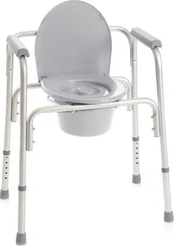 Toaletní křeslo Moretti RP780 toaletní židle šedá