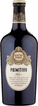 Víno Villa Degli Olmi Primitivo Salento IGT Quattro Passi 1,5 l