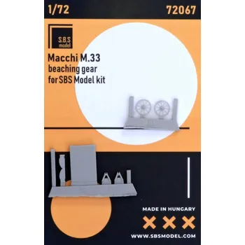 Plastikový model 1/72 Macchi M 33 - beaching gear (resin set)