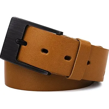 Opasek Black Hand kožený pásek 004-20 hladký okrový Délka pásku: 95