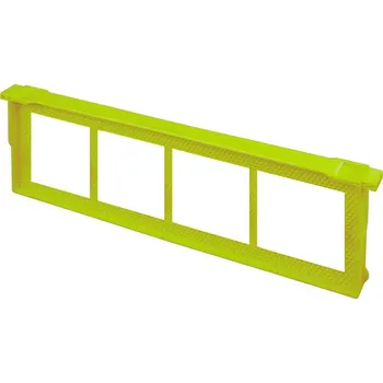 Langstroth 2/3 pro volnou stavbu (Plastový rámek zelený 45*16cm)