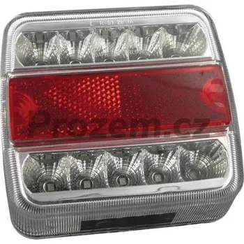 Osvětlení automobilu 3 funkční koncové LED světlo s osvětlením SPZ, 9 až 32V, svítilna zadní skupinová LED svítilna, koncové světlo