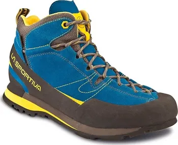Pánská treková obuv La Sportiva Boulder X Mid GTX Blue/Yellow