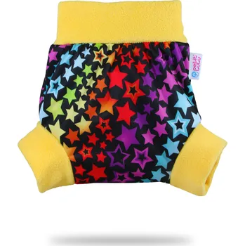 Plenkové kalhoty Petit Lulu s.r.o. Duhové hvězdy - pull-up svrchní kalhotky - XL