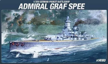 Plastikový model Academy Kit Admiral Graf Spee 1:350