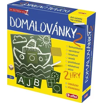 kreativní sada efko Domalovánky Obrázky a písmenka
