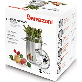 Hrnec Barazzoni 487051016 hrnec na chřest 16 cm