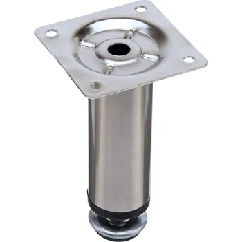 Strong Nábytková nožka kulatá s rektifikací 30 x 100 chrom