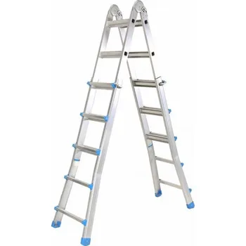 Max KMP406C oboustranný 4 x 6 příček Žebřík Max KMP406C oboustranný 4 x 6 příček