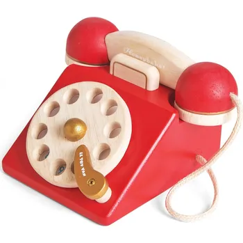Dřevěná hračka Le Toy Van Telefon Vintage