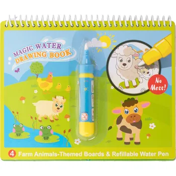 omalovánky KiK KX7800 Vodní omalovánky farma