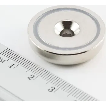 Dekorativní magnet orodian.cz Magnet v pouzdře s dírou pro šroub 32×8 mm