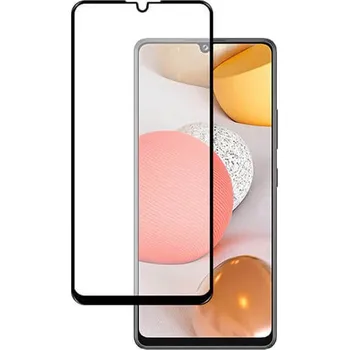 3x Picasee 3D tvrzené sklo s rámečkem pro Samsung Galaxy A22 A225F 4G - černé - 2+1 zdarma