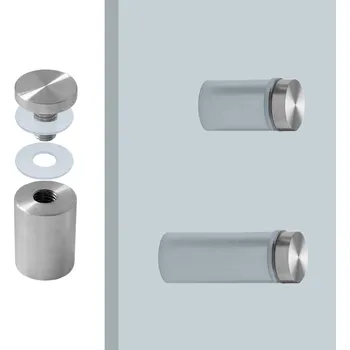 Nábytkové kování Onpira Nerezový distanční šroub Ø 18 mm pro nástěnné reklamní tabule Distanc: 20 mm
