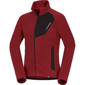 Pánský svetr Northfinder PUPOV pánská mikina red black MI-3738PRO-361 mikina + kód pro dodatečnou 20% slevu: MIKULAS20