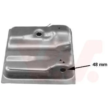 Palivová nádrž Palivová nádrž VAN WEZEL 5870083