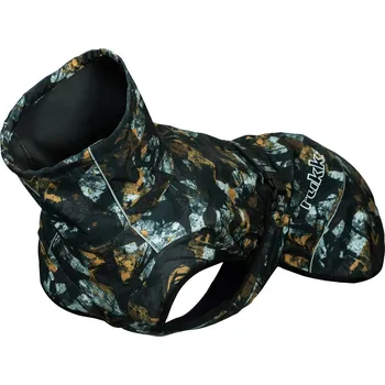 Obleček pro psa Rukka Breeze Softshell bunda černohnědá 50
