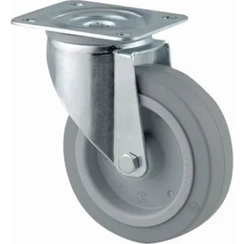 Pojezdové kolečko TENTE Kolečko 100 mm otočné šedé