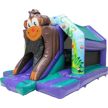 Skákací hrad Skákací Hrad 3D | Nafukovací atrakce se skluzavkou | Česká certifikace