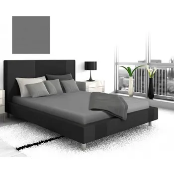 Prostěradlo Prostěradlo jersey šedá 31 - 160 x 200 cm atyp