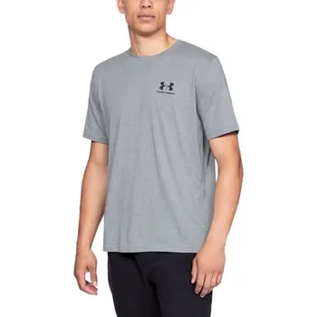 Pánské tričko Pánské tričko UA Sportstyle SS M 1326799 šedá - Under Armour XXL
