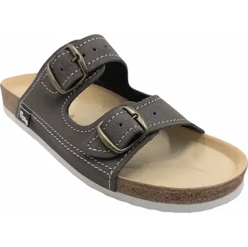 Pánské pantofle Pánské korkové pantofle Peon PE/122-2 šedé Velikost: 46 (11)