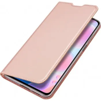 Pouzdro na mobilní telefon DUX DUCIS | DUX DUCIS Skin Pro knížkové kožené pouzdro na Xiaomi Redmi K40 / Poco F3, růžové