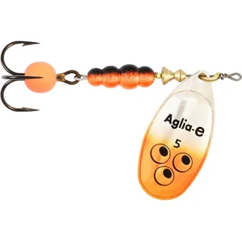 Umělá nástraha Rotační třpytka Mepps Aglia -E Vel.5 13g Oranžová