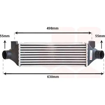 Chladič motoru Chladič turba VAN WEZEL 18004314