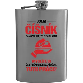 Placatka Placatka Samozřejmě, že jsem blázen - číšník