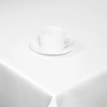 ubrus Restaurační ubrus Damašek uni bílý - šála 40 x 140 cm