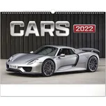 Presco Group Nástěnný kalendář Auta 2022