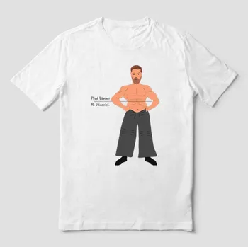 Pánské tričko Hütermann Triko s potiskem - povánoční muž