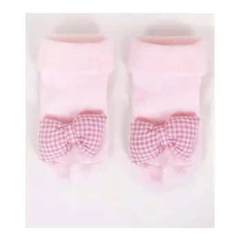 Dívčí pyžamo Yo Ponožky s mašlí 21588 barva: smetanová