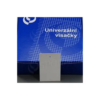 Dárková visačka Papírové visačky, typ 5080, 48 x 76 mm, bez potisku, bílé, 1000 ks