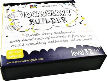 Anglický jazyk Vocabulary Builder level B2 - Creativo (2020, karty)