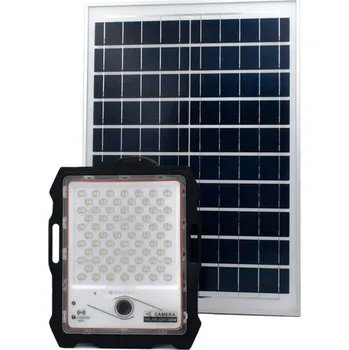 IP kamera LURECOM Wifi CAM MJ-DW902-200W Flood Solar, Chytrá domácnost TuyaSmart - 200W reflektor a WiFi kamera se solárním panelem, 1080P