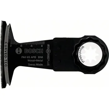 oscilační bruska BOSCH Ponorný pilový list BIM PAII 65 APB Wood and Metal 65 x 50 mm