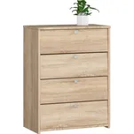 Botník Marienne 60 cm - 4 dvířka dub sonoma