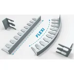 Lišta ukončovací 10/250 tvarovací, hliník