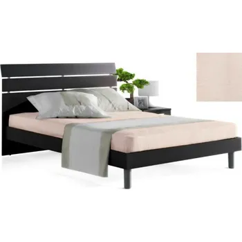 Prostěradlo Prostěradlo froté bílá káva 27 - 160 x 200 cm atyp