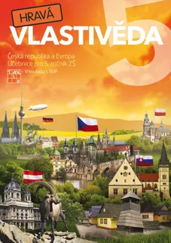 Vlastivěda Hravá vlastivěda 5: Česká republika a Evropa - Nakladatelství Taktik (2019, brožovaná)