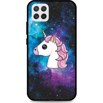 Pouzdro na mobilní telefon Kryt Samsung A22 pevný Space Unicorn (obal neboli pouzdro na Samsung A22)