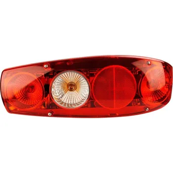 Zadní světlomet Zadní světlo Caraluna Chromium II Plus pro obytné vozidla, Hella Strana: levá