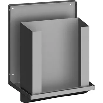 Zrcadlo SLZN 84H - Nerezový zásobník skládaných ručníků pro umístění za zrcadlo 85844