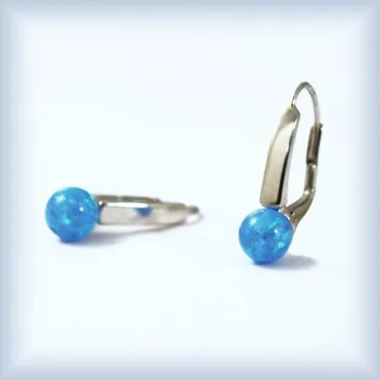 Náušnice žluté zlato