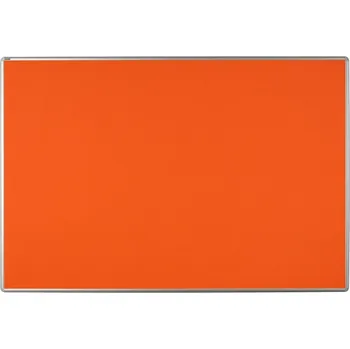 Textilní nástěnka ekoTAB oranžová 1800x1200 + doprava zdarma