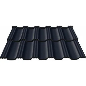 Střešní krytina Blachotrapez Germania 350 Pladur Wrinkle MAT Plus 1215 x 720 x 0,5 mm RAL 7016 antracitová šedá 1 ks