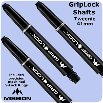 Příslušenství pro šipky Násadky Mission Grip Lock Ruthess / Mission Velikost: Střední