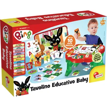 hrací stolek Lisciani Bing stolek + set her